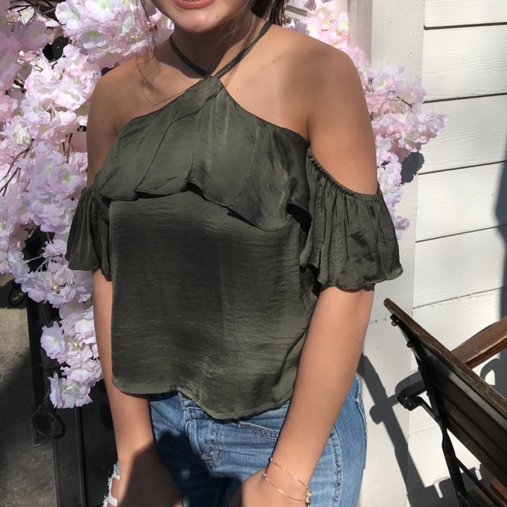 Green Dress Top